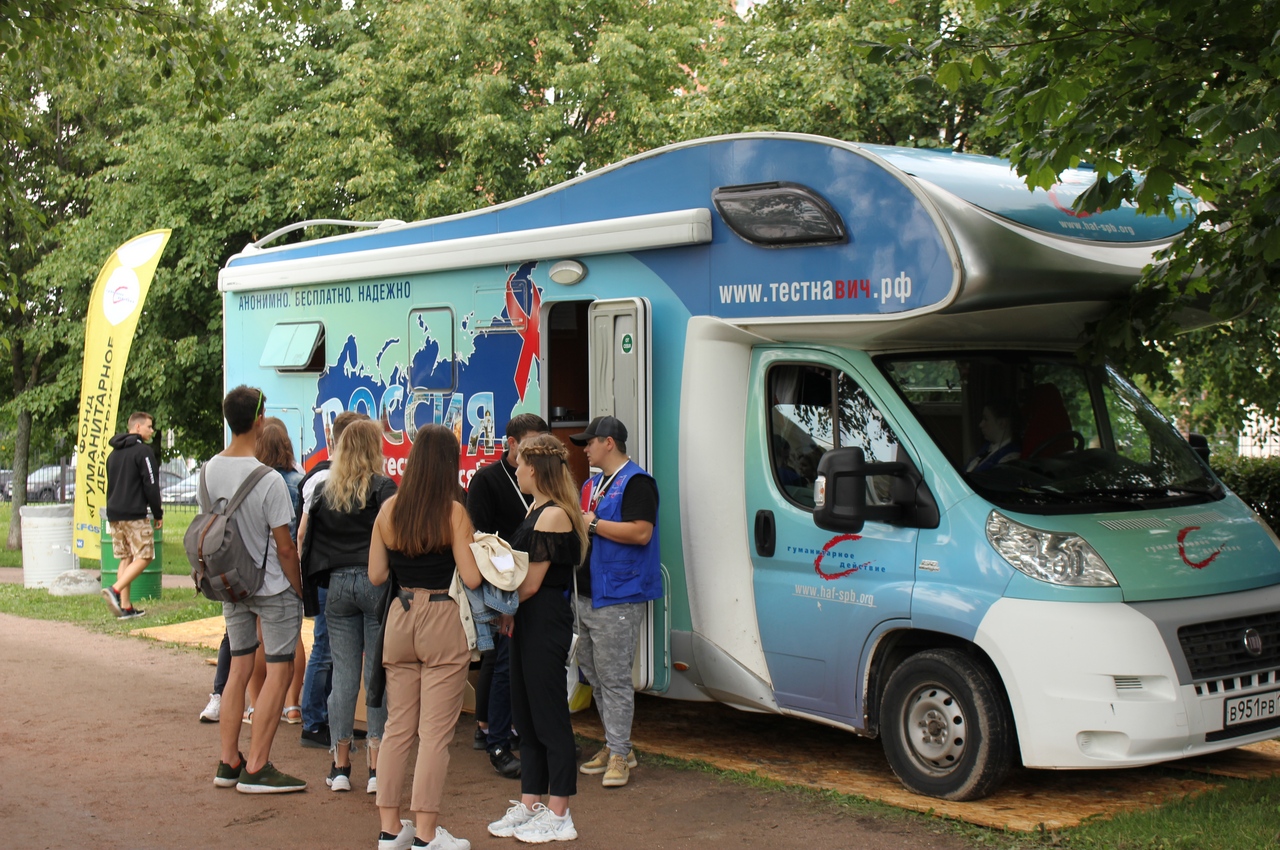 Более 300 гостей VK Fest сдали тесты на ВИЧ и гепатит C